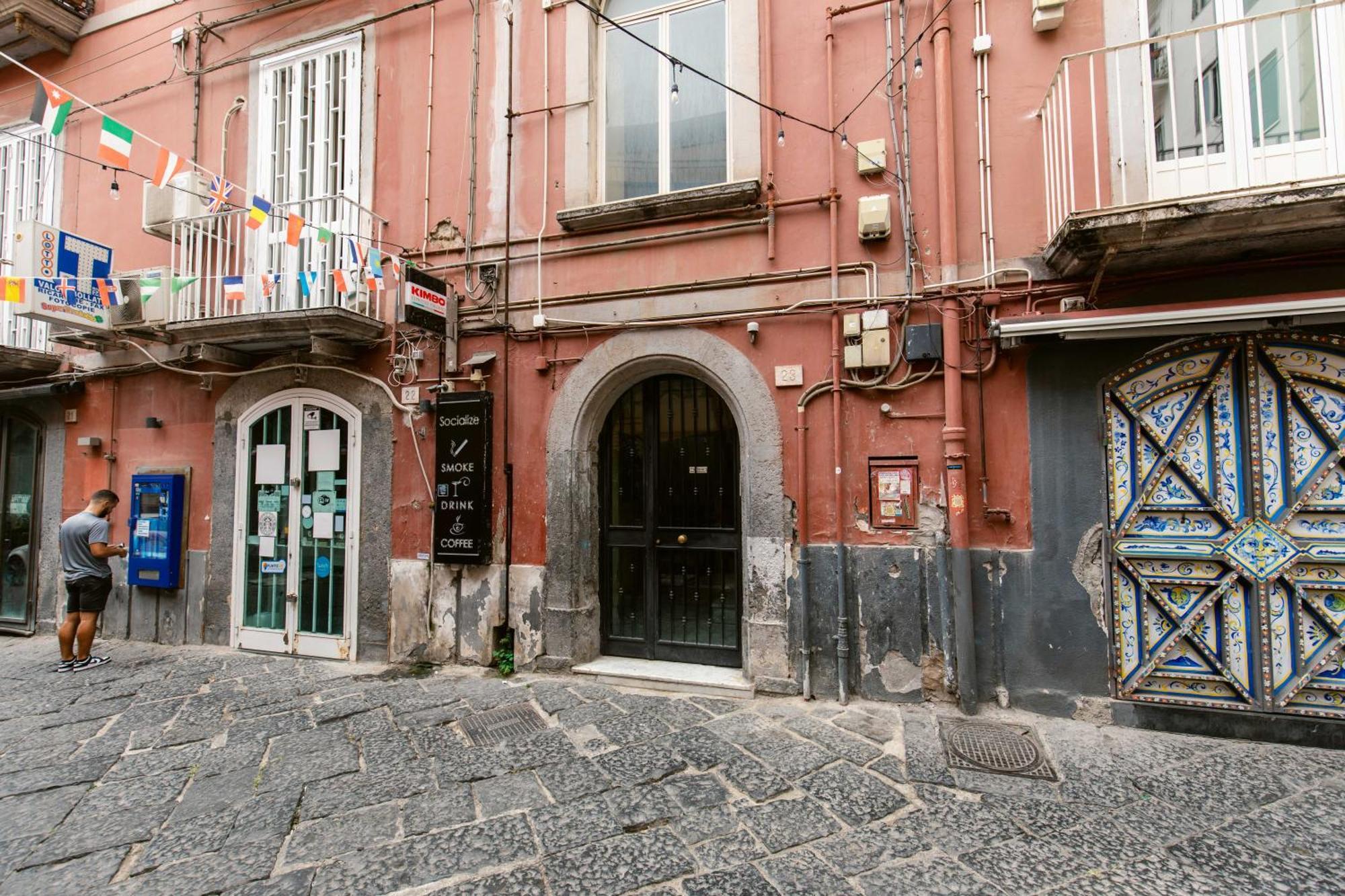 Ferienwohnung Calaba Chiaia Neapel Exterior foto